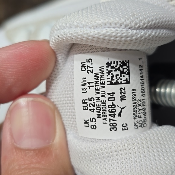 Puma Women's Sneakers - White and Pink - Picture 8 of 8